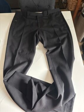Ralph Lauren Black wool Dress Pants - Men's
